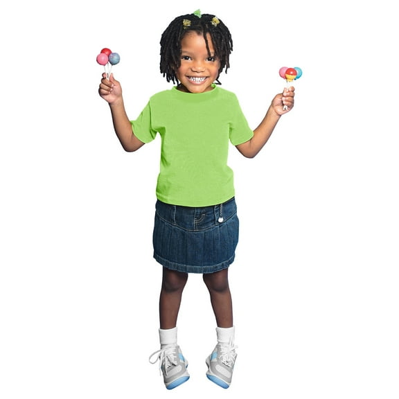 Toddler Cotton Jersey Tee , RS3301 , Key Lime , 4T