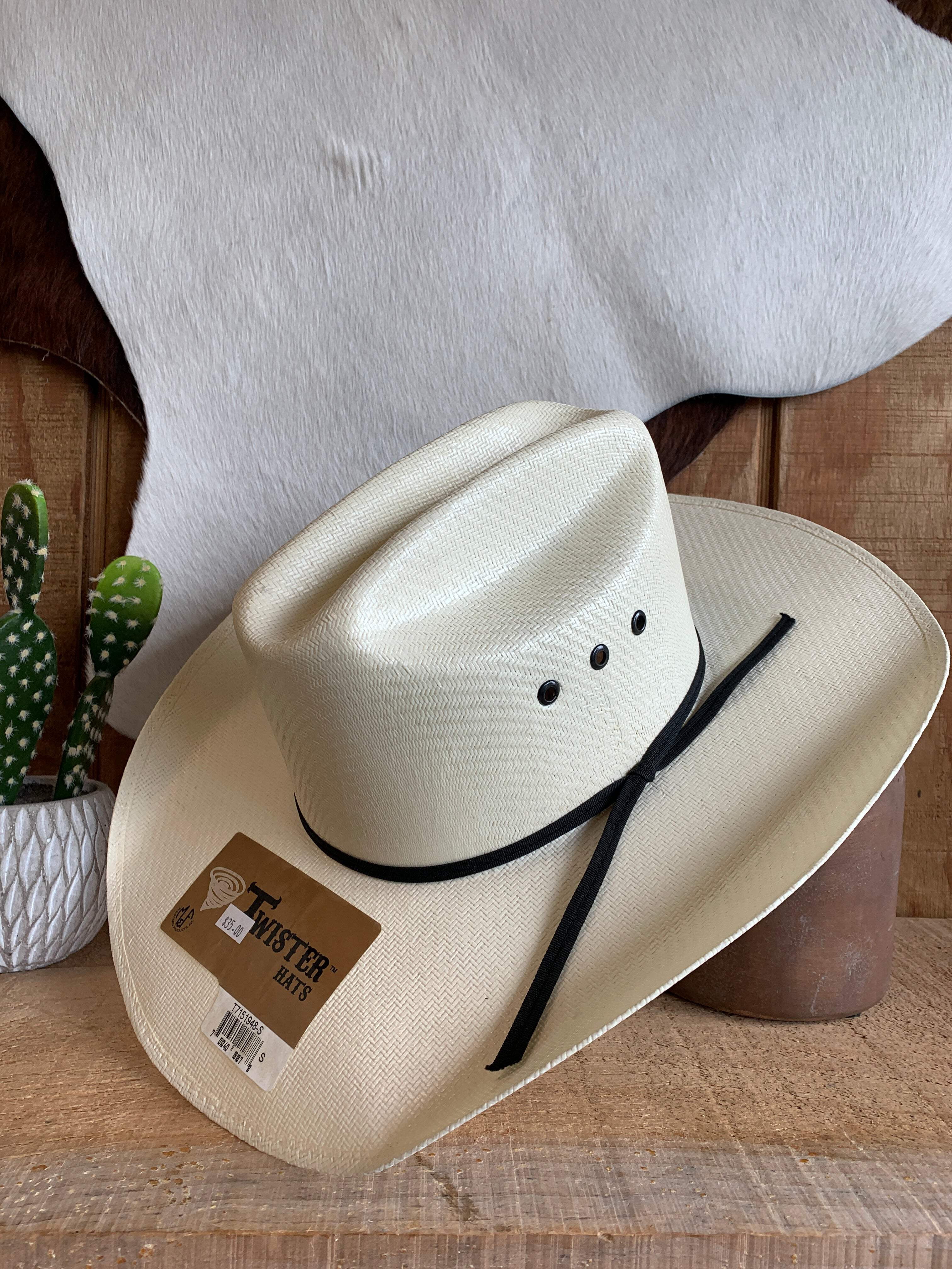 Toddler Cream Cowboy Hat with Stretch Fit Band Medium, Tan  display picture 1