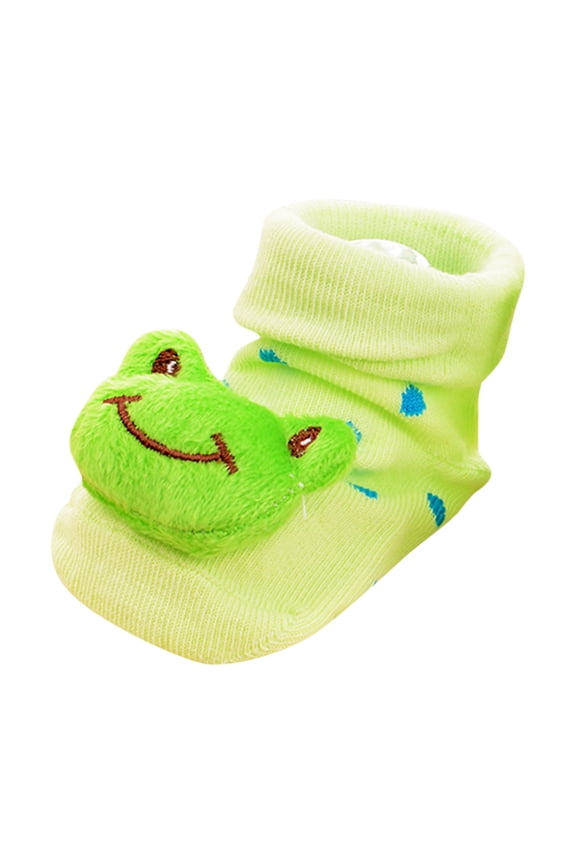 Toddler Crib Shoes Boys Baby Socks Anti- Stereoscopic Girls 3D Cartoon Floor Baby Shoes