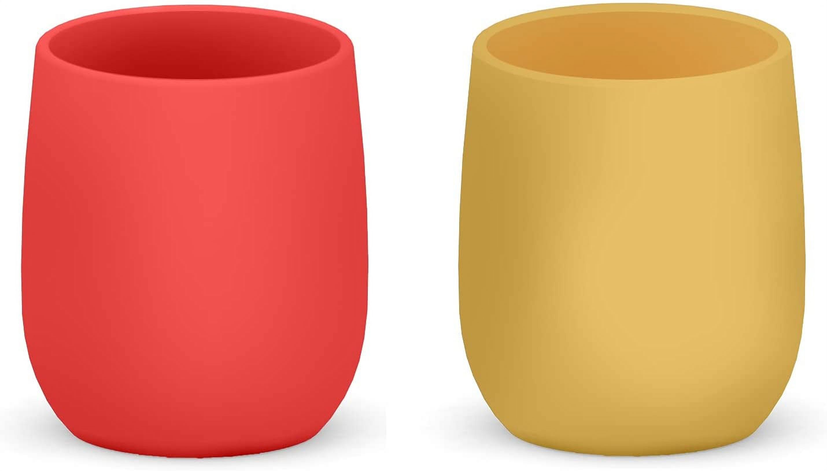 Toddler Cups Silicone Training Cup for Infants and Toddlers, Kids Mini
