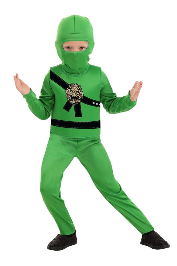 Toddler Deluxe Green Ninja Master Costume