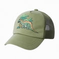 thumbnail image 1 of Toddler Dinosaur Embroidery Baby Baseball Cap Cotton Blend Toddler Hat Unisex for Boys Girls, Soft Breathable, Spring Summer Outdoor Sun Protection 1T-7T Gibobby,0-1 Year,AG, 1 of 4
