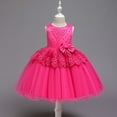 thumbnail image 1 of Toddler Dress Flower Girl Dress Toddler Tutu Baby Girl Clothes for Girls 12-24 Months, 1 of 9