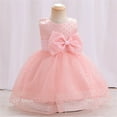 thumbnail image 1 of Toddler Dress Flower Girl Dress Tutu Dress Holiday Dress for Girls 1-2 Years, 1 of 7
