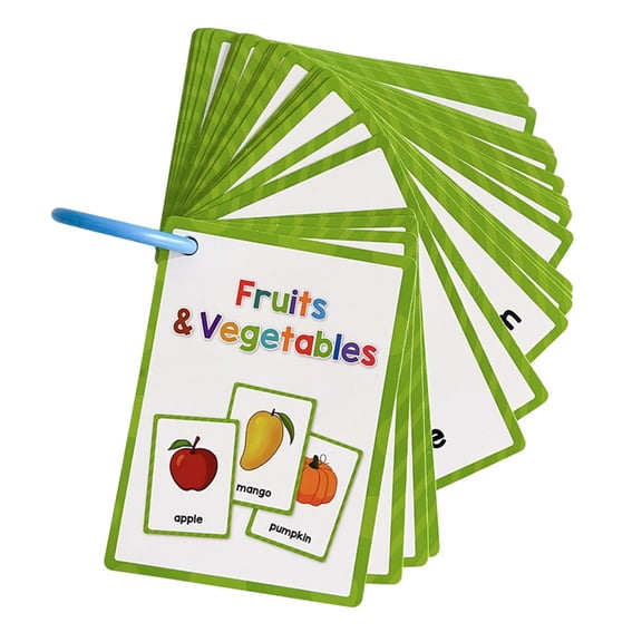 Toddler Early Learning Word Card 11cmx8cm Word Flashcards For Kindergarten