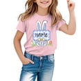 thumbnail image 1 of Toddler Easter Baseball Shirt Retro Breathable White Carrot Summer Easter Tshirt Kids Easter Hop Toddler Short Sleeve Top, 1 of 5