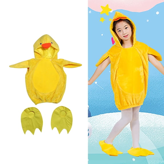 Toddler Easter Hooded Top and Shoes Set Dress up Party Outfit Girl Outfits Size 3-4 Years
