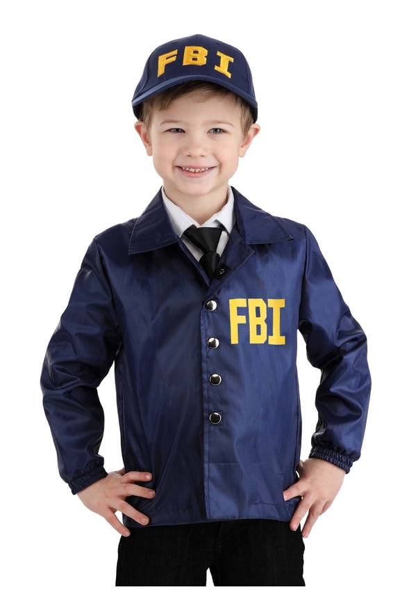 Toddler FBI Costume