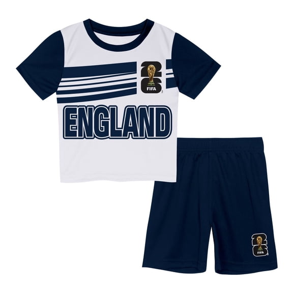 FIFA World Cup 2026 Youth Toddler England FIFA 26 2-piece Soccer Kit Set