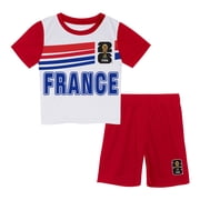 FIFA World Cup 2026 Youth Toddler France FIFA 26 2-piece Soccer Kit Set