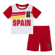 FIFA World Cup 2026 Youth Toddler Spain FIFA 26 2-piece Soccer Kit Set