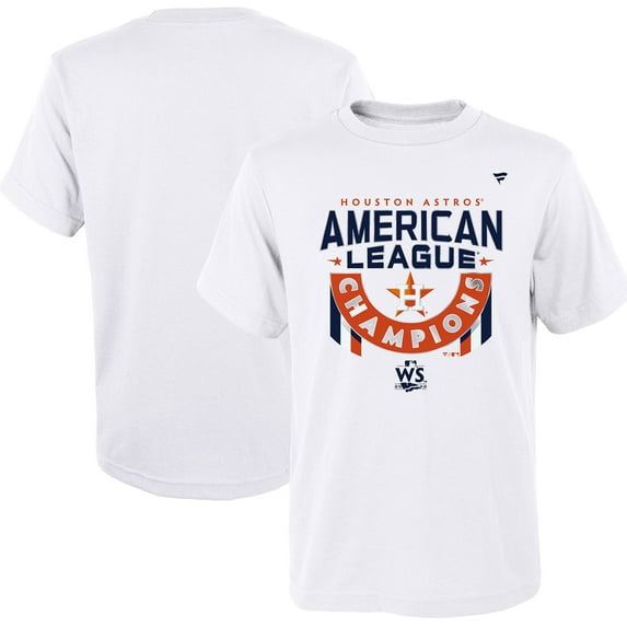 Toddler Fanatics White Houston Astros 2022 American League Champions Locker Room T-Shirt