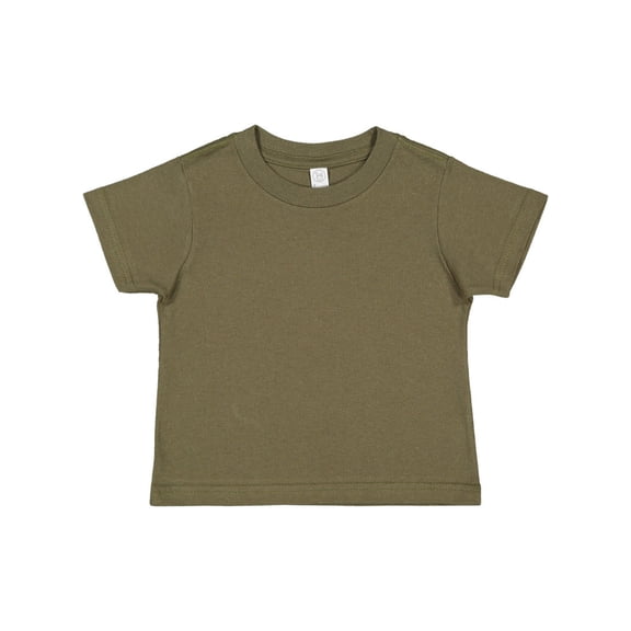 Toddler Fine Jersey T-Shirt - MILITARY GREEN - 4T