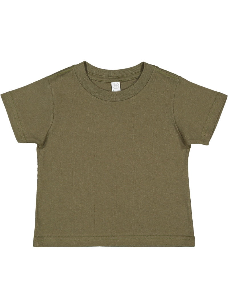 Kid's T-Shirt Green Cotton Jersey
