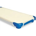 thumbnail image 1 of Toddler Fitted Sheet for Daycare/Preschool Cot Beds - 100% Cotton Elastic Sheets for Toddler Beds, 600 TC, Children’s Naptime Cot Sheet for Mats - Ivory Solid ( 22"W x 40"L ) - ( Pack of 20 )., 1 of 5