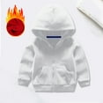 thumbnail image 1 of Toddler Warm Jacket with Hooded Soft Lightweight Cute Cartoon Printed Solid Cute Baby Boy Outfits for Baby 6-7 Years, 1 of 3