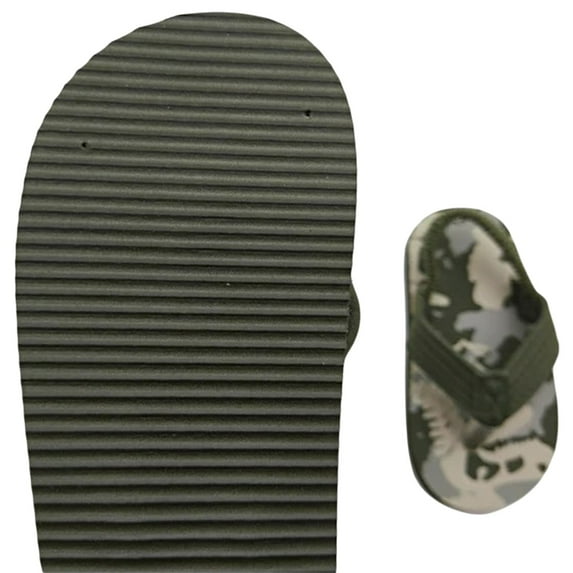 Toddler Flip Flops Shoes Little Kid Sandals with Back Strap Boys Girls Water Shoes for Beach and Pool