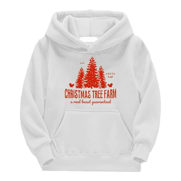 Toddler Funny Christmas Shirts For Girl And Boys Long Sleeve Graphic Pullover Tops Oversized Crewneck Christmas Sweatshirts