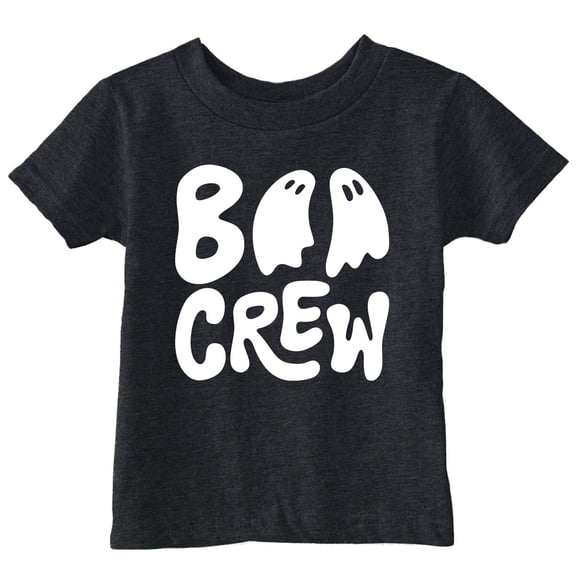 Toddler Funny T Shirts Boo Crew Halloween Tee For Young Kids