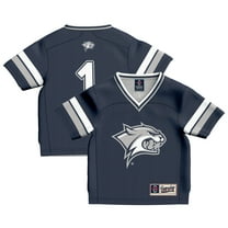 Toddler GameDay Greats #1 Navy New Hampshire Wildcats Collegiate Football Fashion Jersey