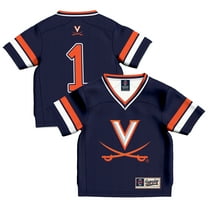 Toddler GameDay Greats #1 Navy Virginia Cavaliers Lightweight Football Jersey