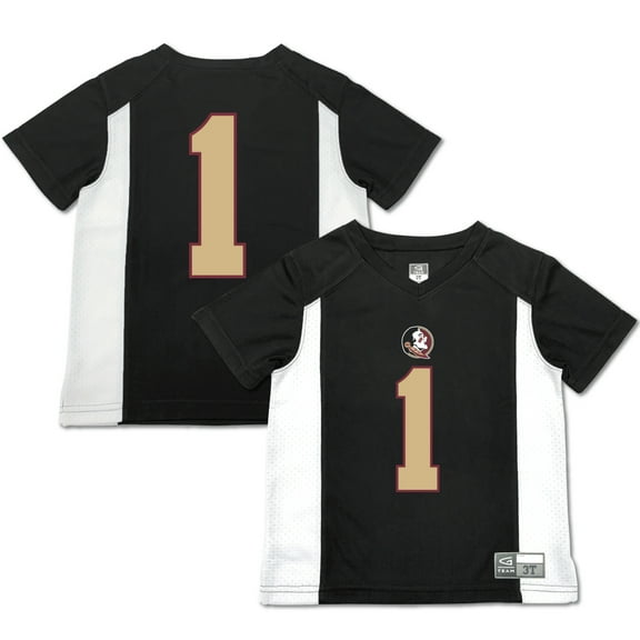 Toddler Garb #1 Black Florida State Seminoles Football Jersey