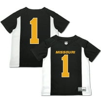 Toddler Garb #1 Black Missouri Tigers Football Jersey