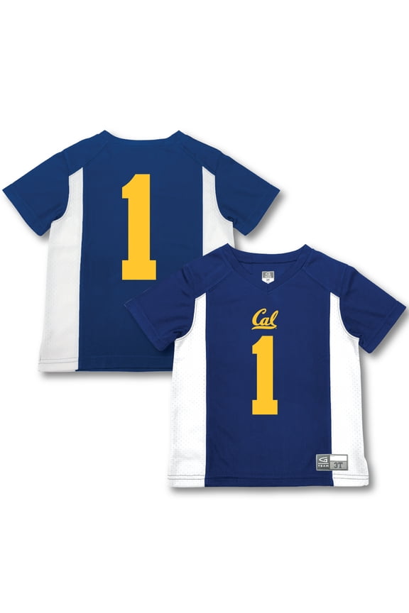 Toddler Garb #1 Blue Cal Bears Football Jersey