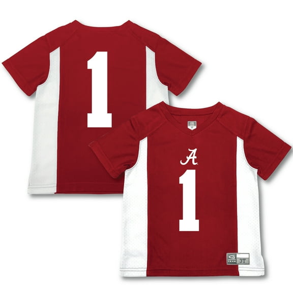 Toddler Garb #1 Crimson Alabama Crimson Tide Football Jersey