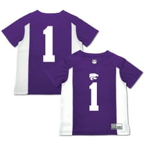 Toddler Garb #1 Purple Kansas State Wildcats Football Jersey