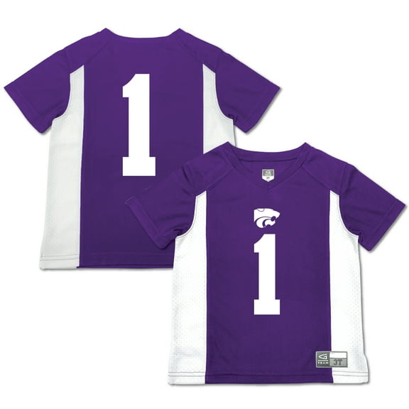 Toddler Garb #1 Purple Kansas State Wildcats Football Jersey