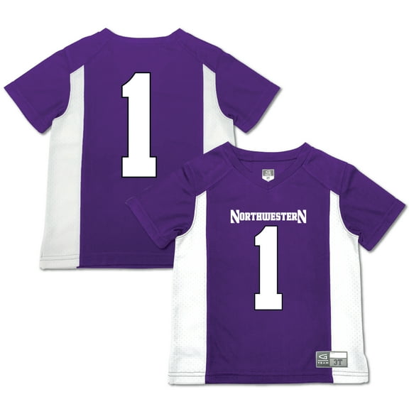 Toddler Garb #1 Purple Northwestern Wildcats Football Jersey
