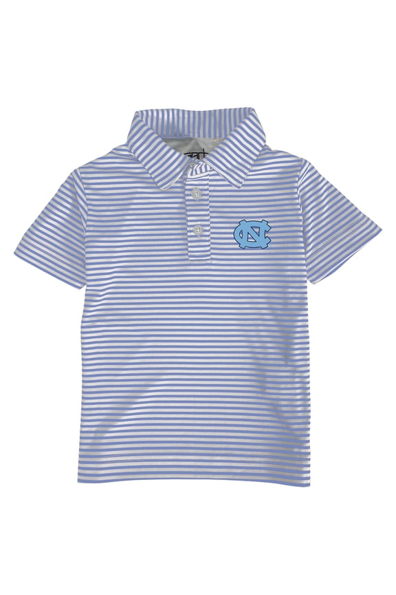 Toddler Garb Carolina Blue/White North Carolina Tar Heels Carson Polo