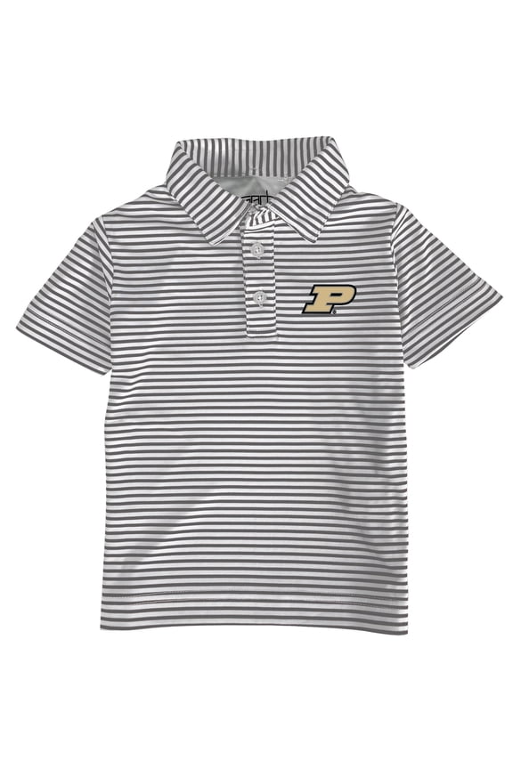 Toddler Garb Charcoal Purdue Boilermakers Carson Polo