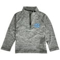 thumbnail image 1 of Toddler Garb Heathered Gray North Carolina Tar Heels Matthew Quarter-Zip Pullover Jacket, 1 of 1