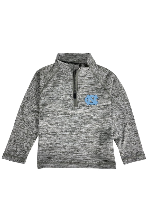 Toddler Garb Heathered Gray North Carolina Tar Heels Matthew Quarter-Zip Pullover Jacket