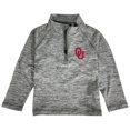 thumbnail image 1 of Toddler Garb Heathered Gray Oklahoma Sooners Matthew Quarter-Zip Pullover Jacket, 1 of 1