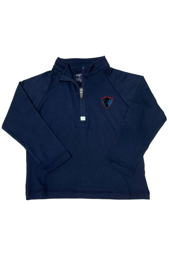 Toddler Garb  Navy DePaul Blue Demons Matthew Quarter-Zip Pullover Top