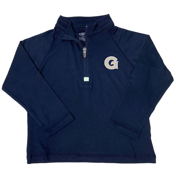 Toddler Garb Navy Georgetown Hoyas Matthew Quarter-Zip Pullover Top