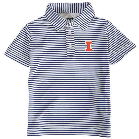 Toddler Garb  Navy Illinois Fighting Illini Carson Polo