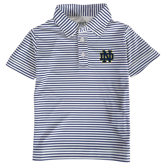 Toddler Garb Navy/White Notre Dame Fighting Irish Carson Polo