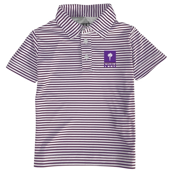 Toddler Garb  Purple NYU Violets Carson Polo