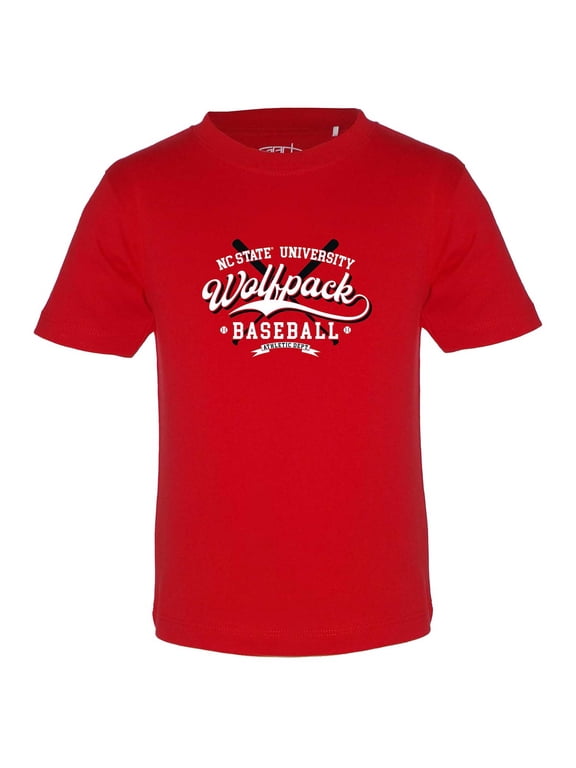 Toddler Garb Red NC State Wolfpack Toni Baseball T-Shirt