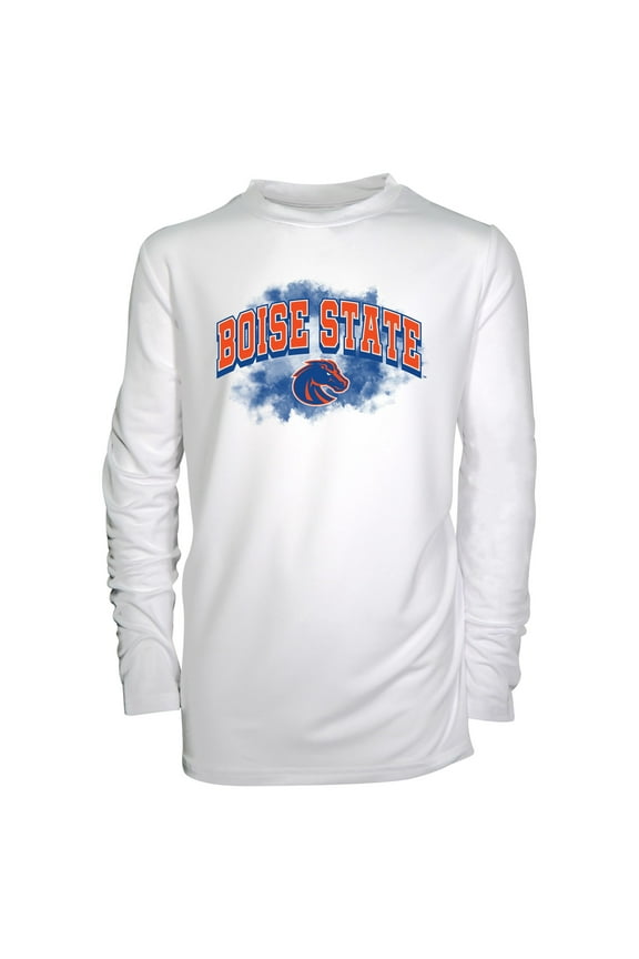 Toddler Garb White Boise State Broncos Jesse Long Sleeve Sun Shirt