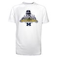 thumbnail image 1 of Toddler Garb White Michigan Wolverines Kevin Raglan Sun Shirt, 1 of 1