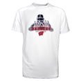 thumbnail image 1 of Toddler Garb White Wisconsin Badgers Kevin Raglan Sun Shirt, 1 of 1