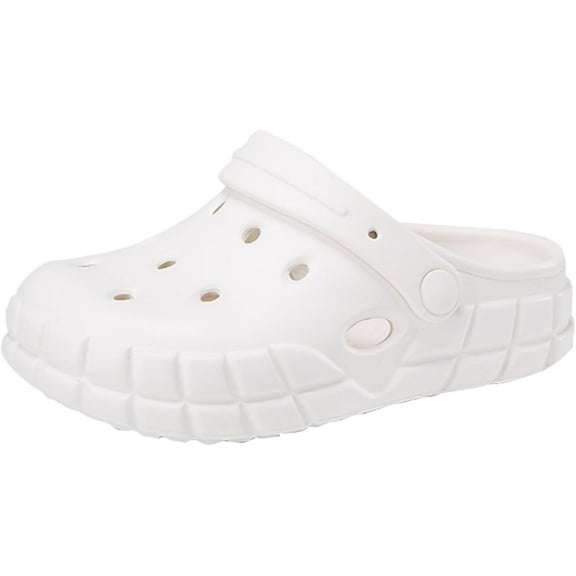 Toddler Garden Clogs for Boys Girls – Lightweight Non-Slip EVA Cartoon Sandals for Kids – Waterproof Summer Pool Shower Slippers with Back Strap for Indoor Outdoor Daycare