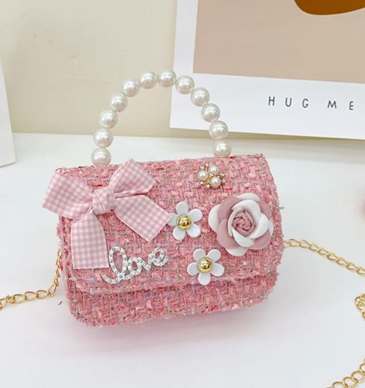 Toddler Gifts Kids Purse for Little Girls Mini Girl's Handbag Shoulder ...
