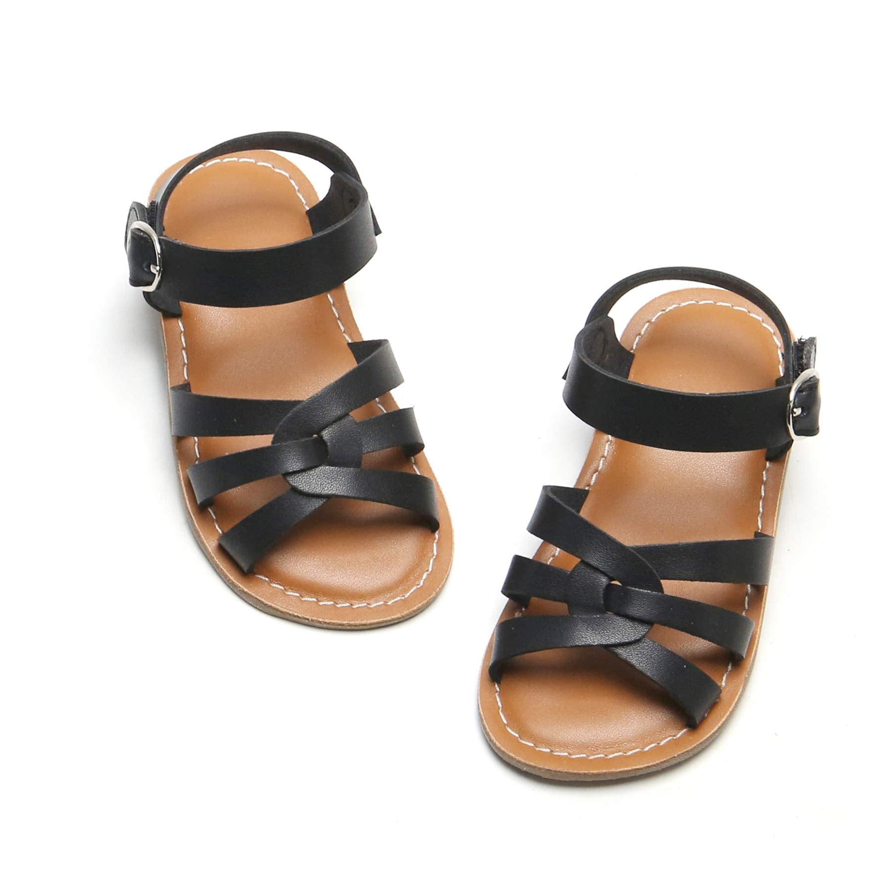 Black sandals clearance for toddlers