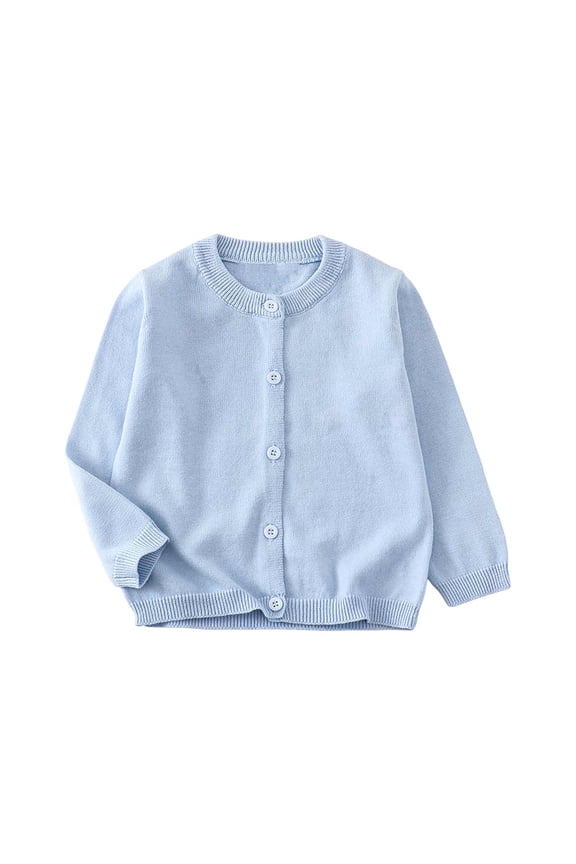 Toddler Girl Bolero Shrug Cardigan Sweater Long Sleeve Knit Dress Cover Up Open Front Fall Cardigans Lightweight Loose Crop Sweater Tops for Girls 18 Months-6 Years Winter Coats For Girls